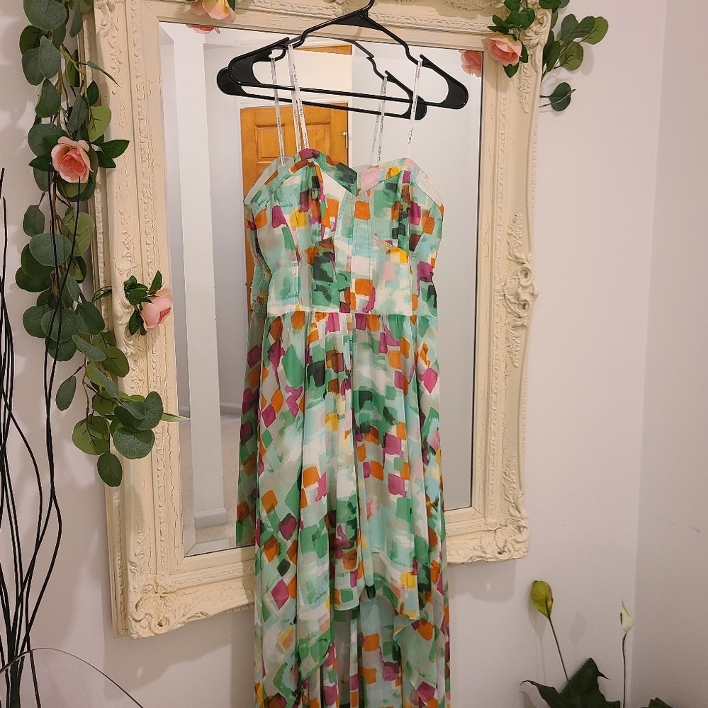Flowy green dress by Guess